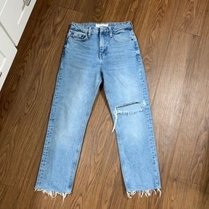 TOPSHOP straight leg jeans